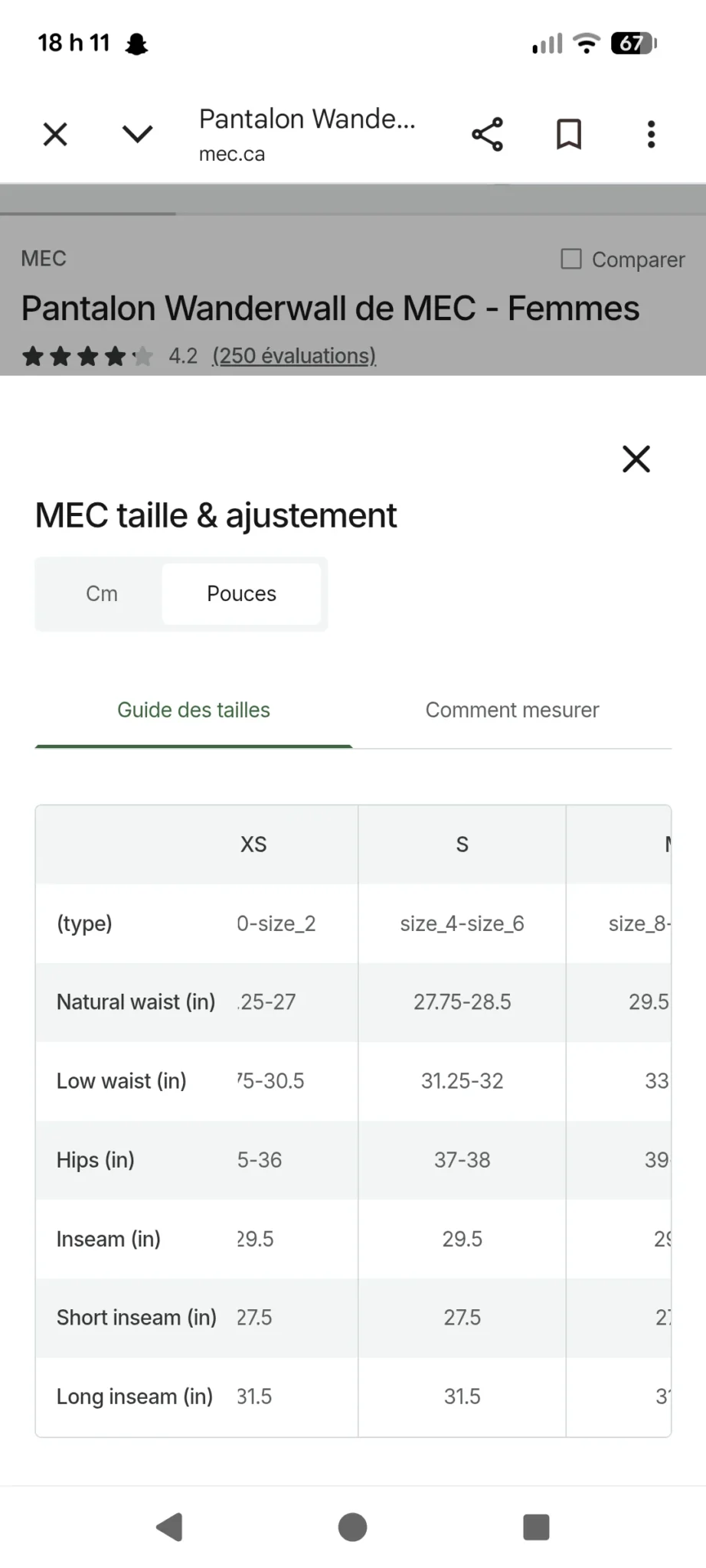 Image for MEC Wanderwall trousers