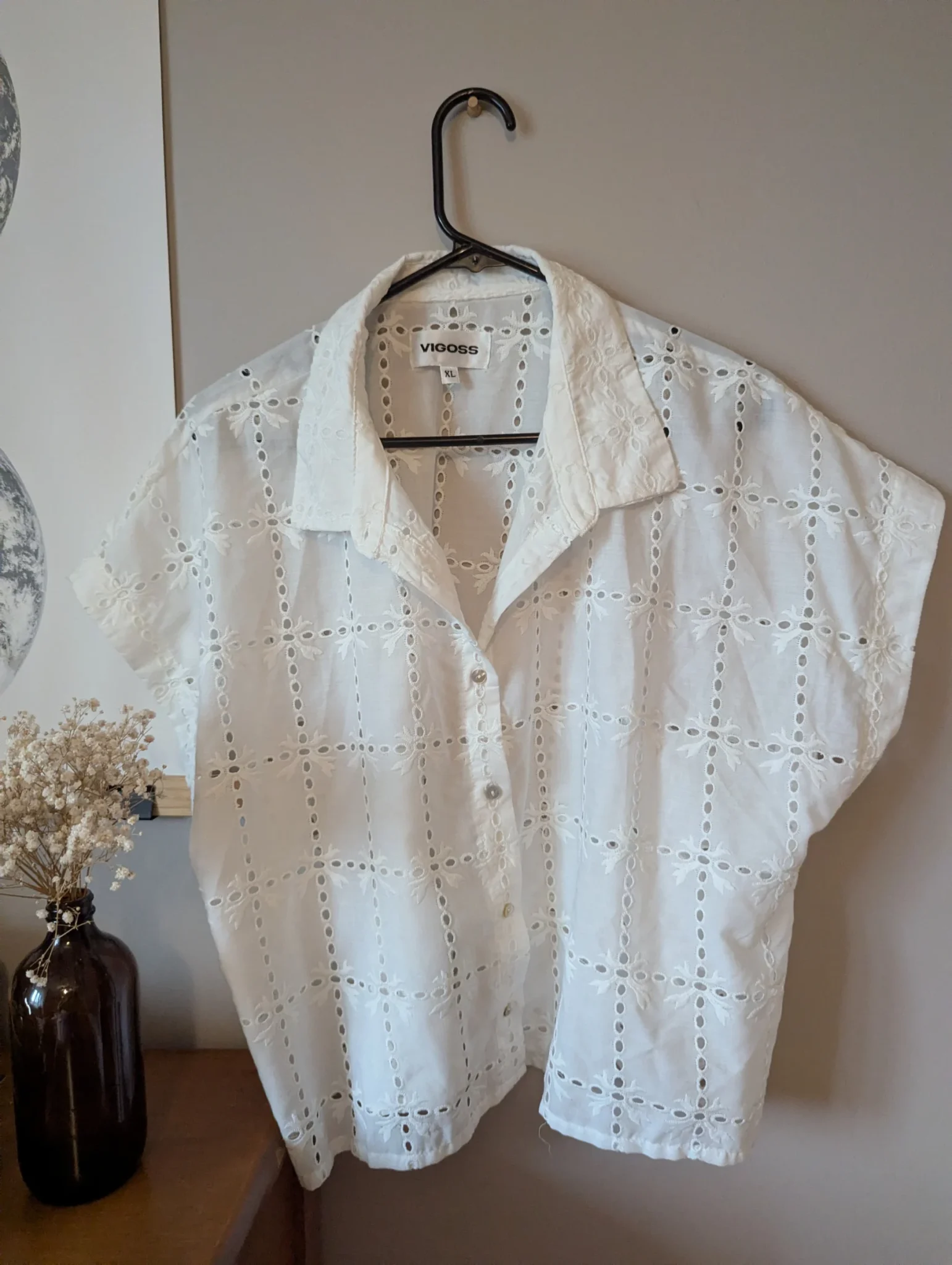 Featured image for Chemise en broderie anglaise