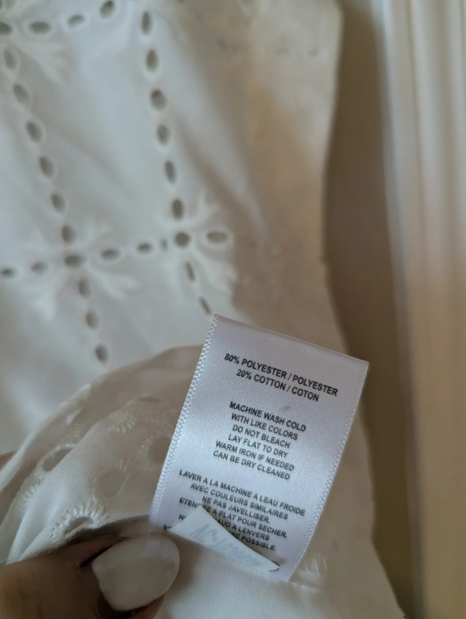 Image for Chemise en broderie anglaise