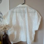 Thumbnail for Chemise en broderie anglaise