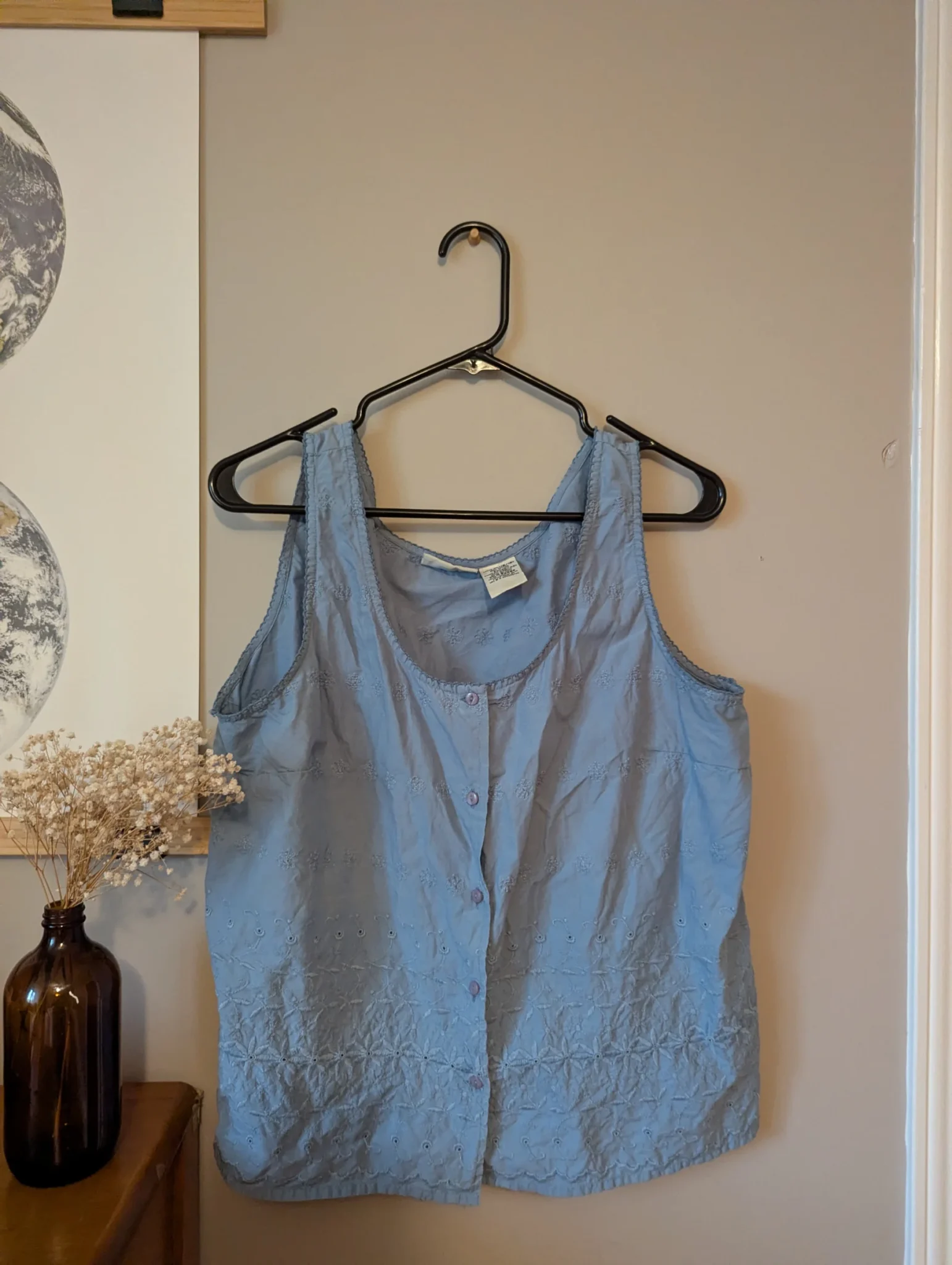 Featured image for Haut en coton avec broderies