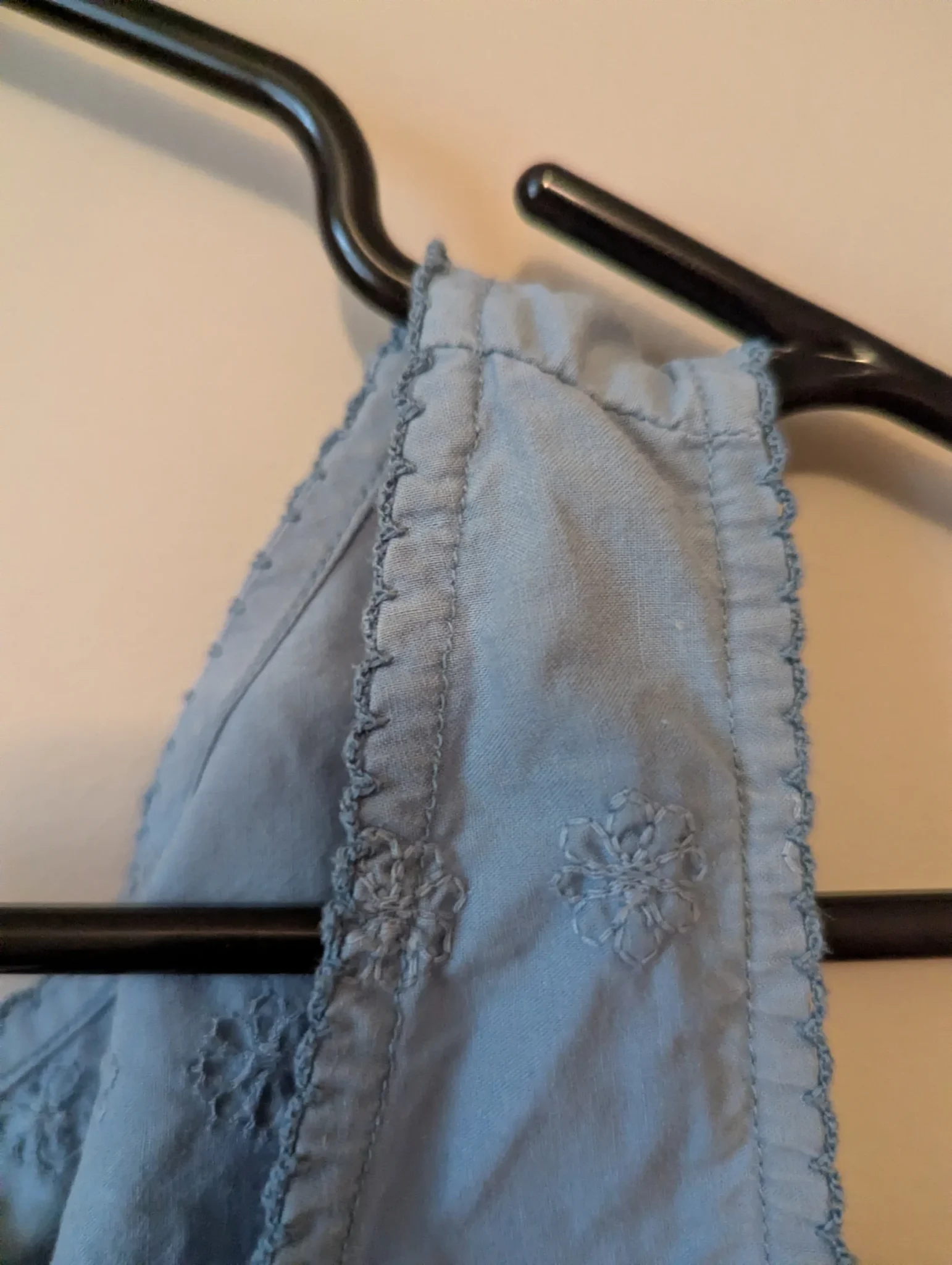 Image for Haut en coton avec broderies