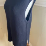 Featured thumbnail for Black mid-thigh-length wool tank top