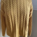 Featured thumbnail for Mustard-coloured twisted yarn, 100% cotton