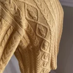 Thumbnail for Mustard-coloured twisted yarn, 100% cotton