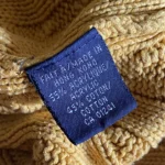 Thumbnail for Mustard-coloured twisted yarn, 100% cotton