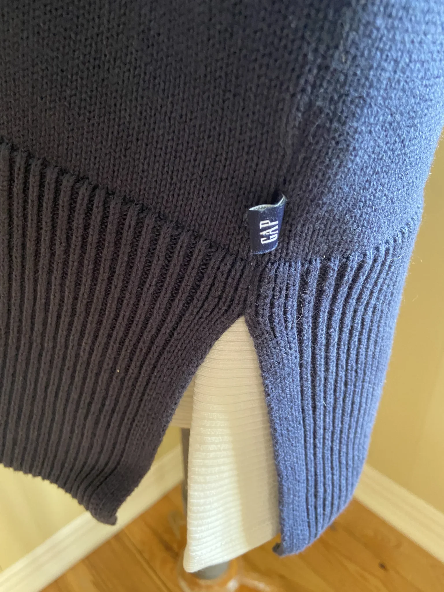 Image for Gap navy blue jacket, 100% cotton