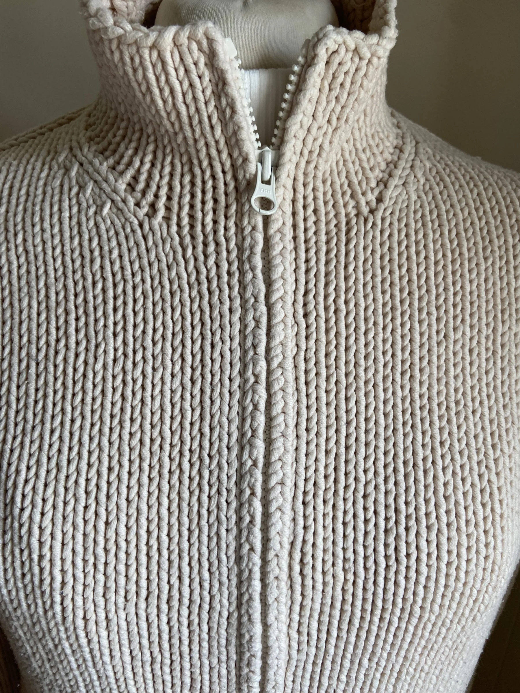 Veste beige à fermeture éclair Gap GAP seconde main