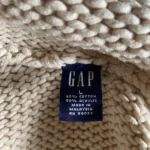 Thumbnail for Beige Gap jacket with a zip