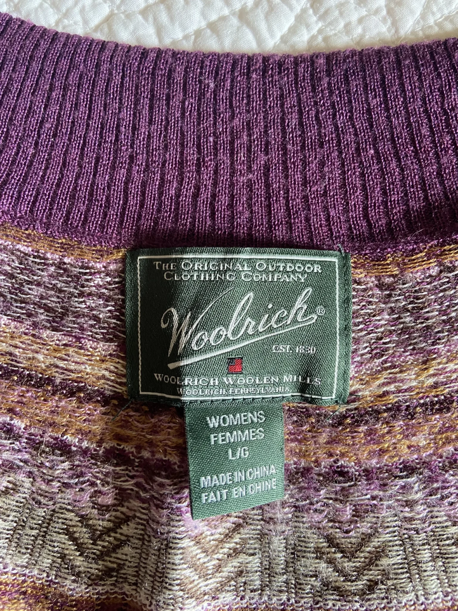Image for Woolrich merino jacket