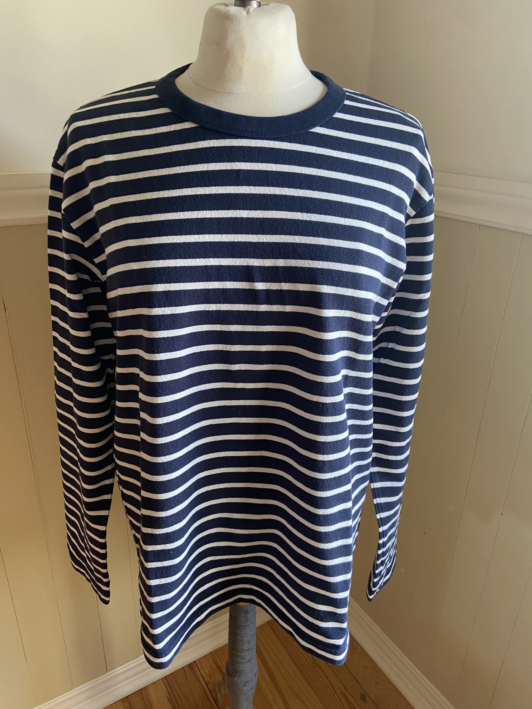 Marinière classique en coton Uniqlo seconde main