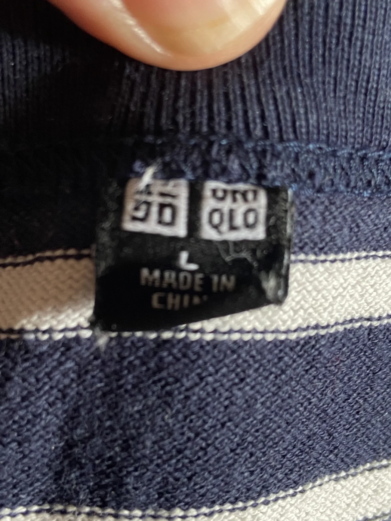 Image for Classic cotton sailor top