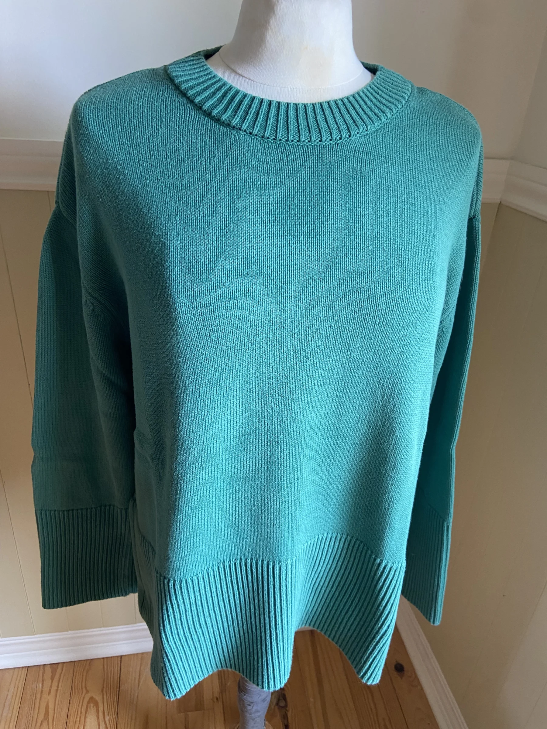 Tricot Gap vert 100% coton GAP seconde main