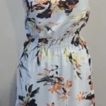 Featured thumbnail for Robe fleurie à col licou (halter) Dex