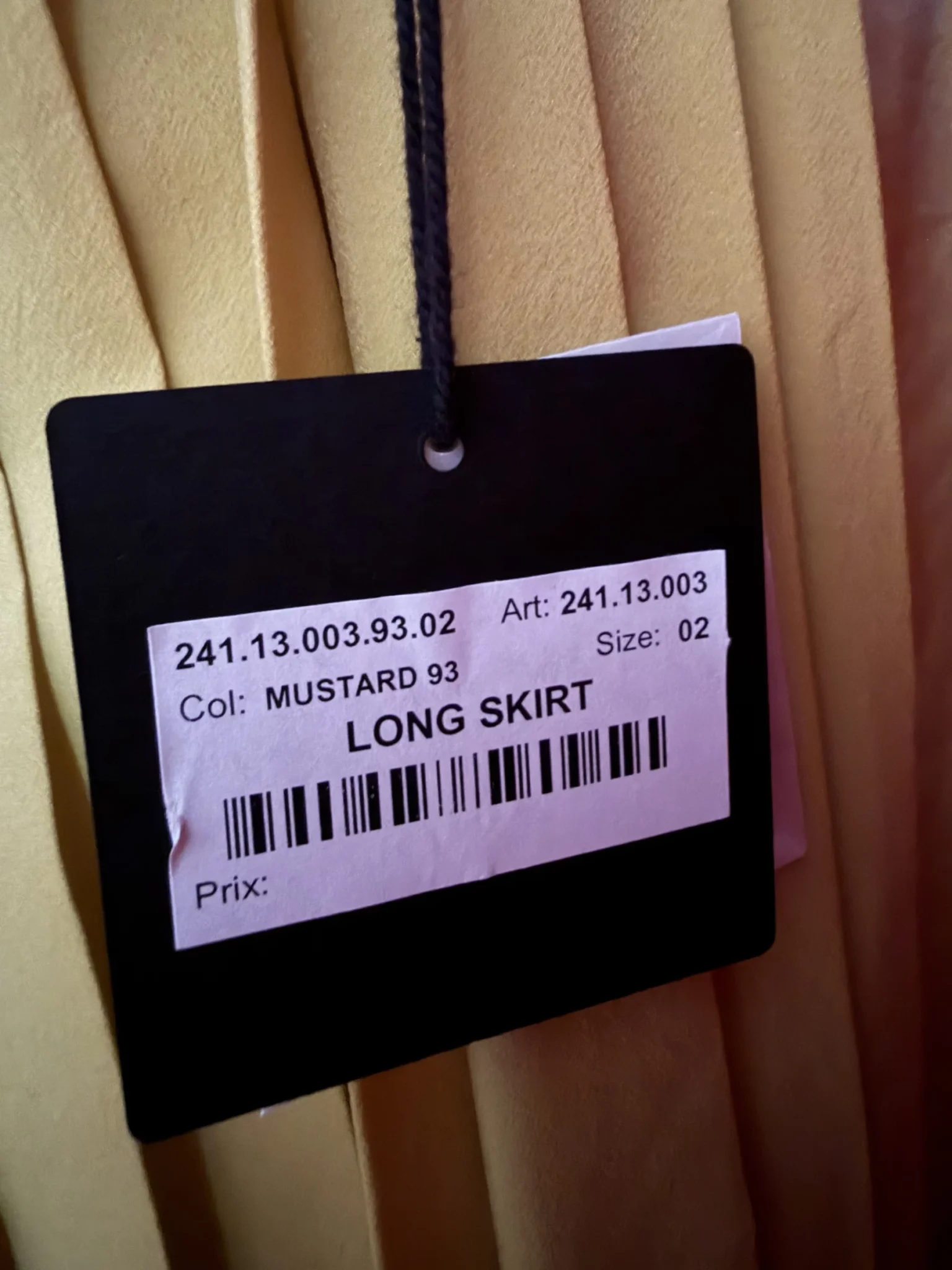 Image for Jupe Sarah Pacini à plis accordéons
