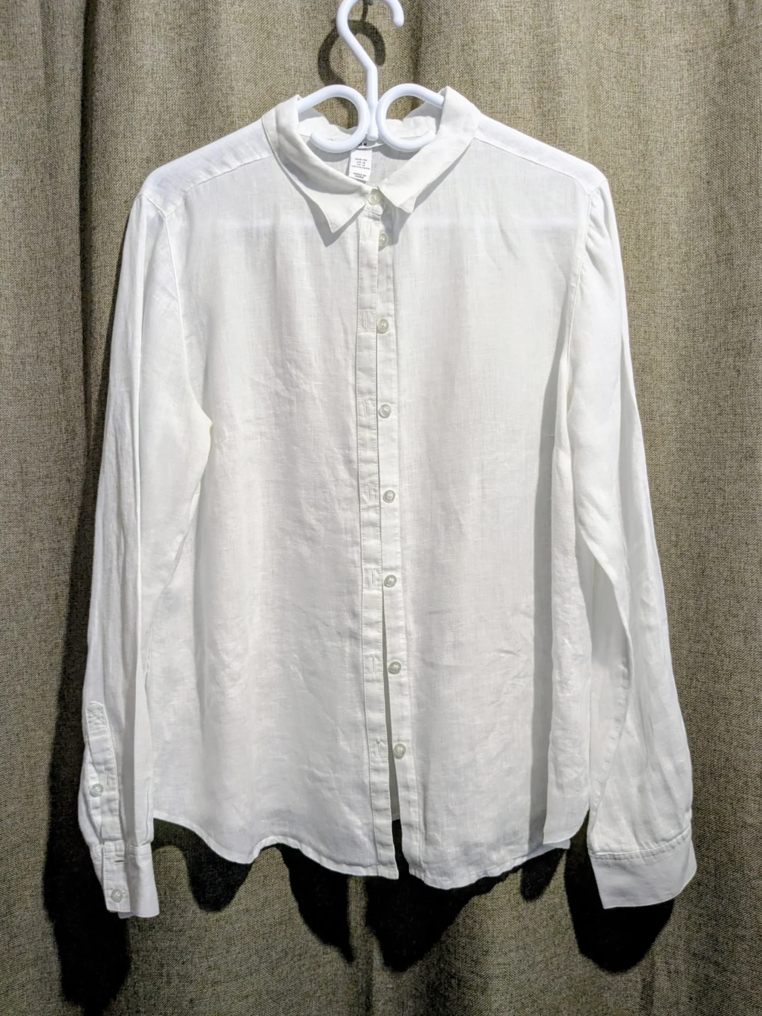 Image for Cotton and linen shirt