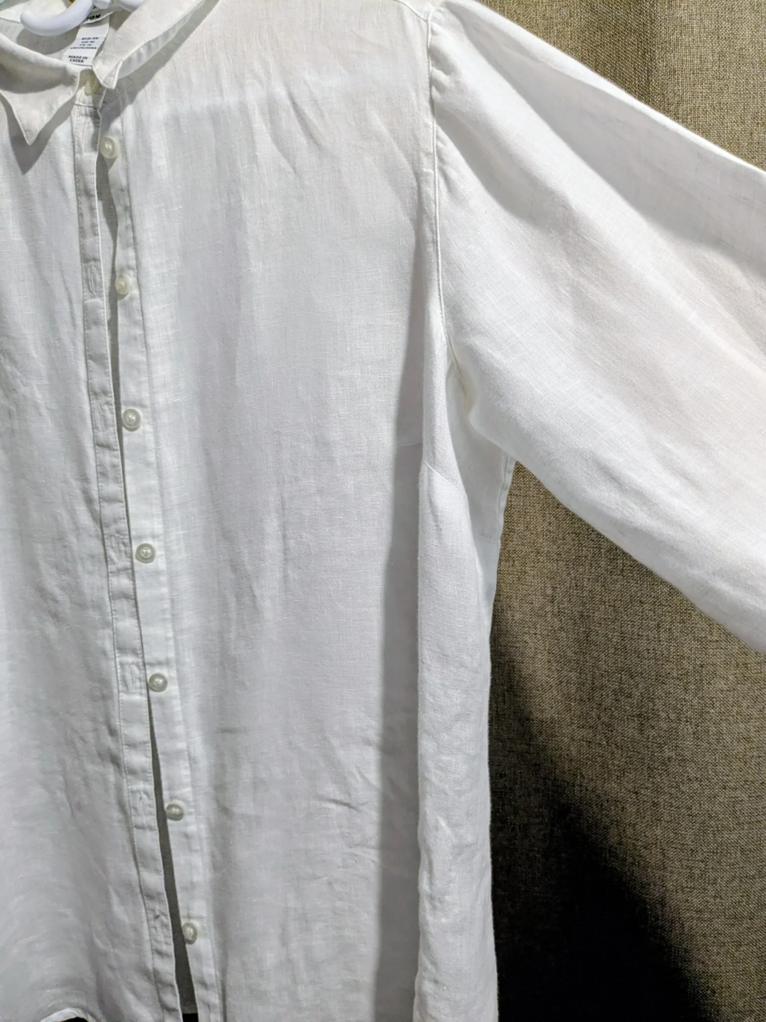 Image for Cotton and linen shirt