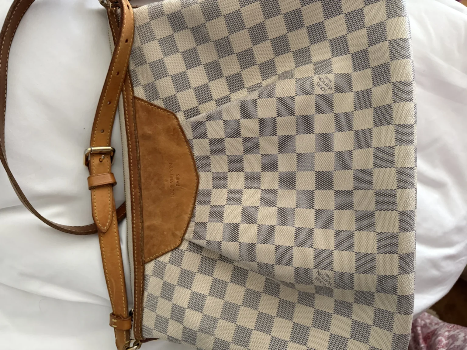 Image for Sac à main Louis Vuitton damier azur Syracuse authentique