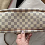 Thumbnail for Sac à main Louis Vuitton damier azur Syracuse authentique