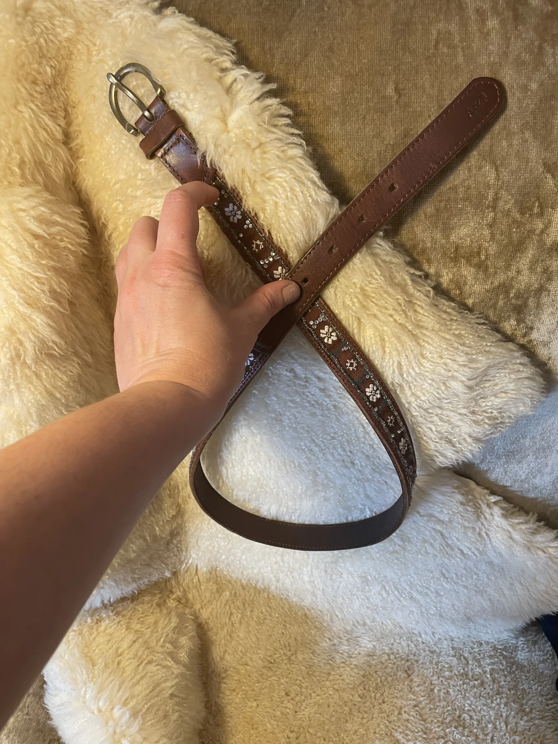 Ceinture 💯 cuir Small/Medium Abercrombie and Fitch Abercrombie and Fitch seconde main