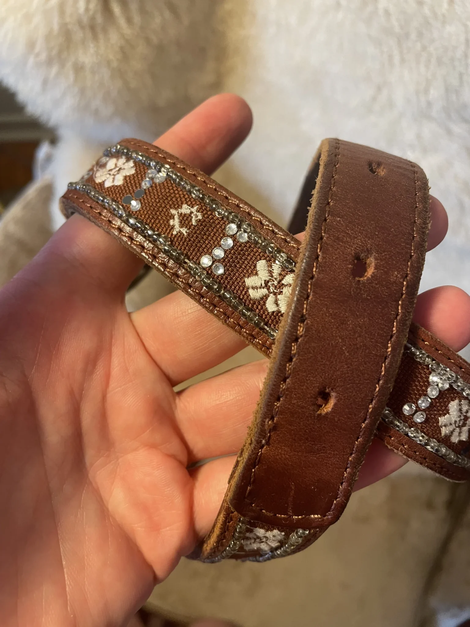 Image for Ceinture 💯 cuir Small/Medium Abercrombie and Fitch