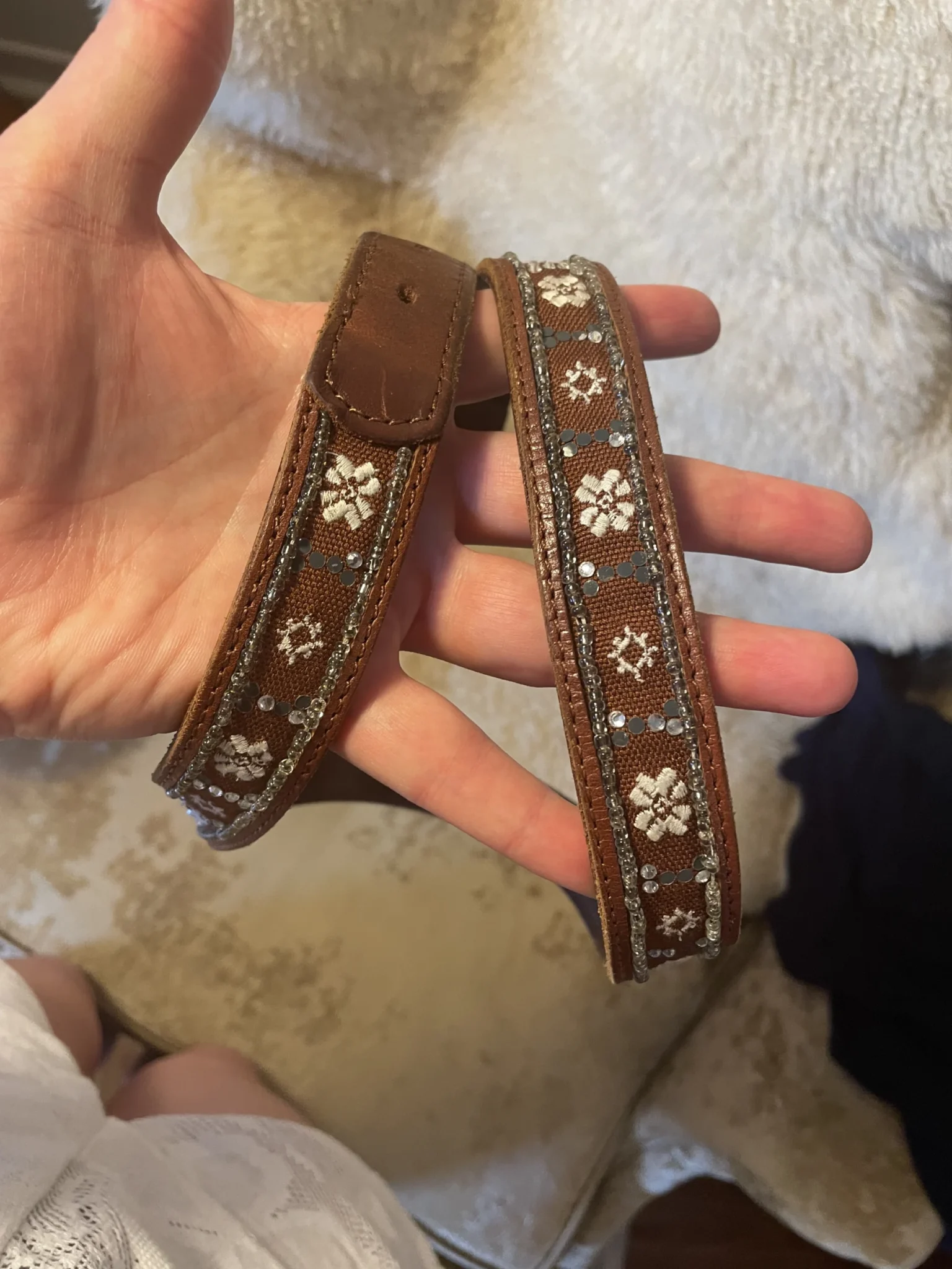 Image for Ceinture 💯 cuir Small/Medium Abercrombie and Fitch