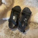 Thumbnail for Sandales 41 femme cuir noir merell