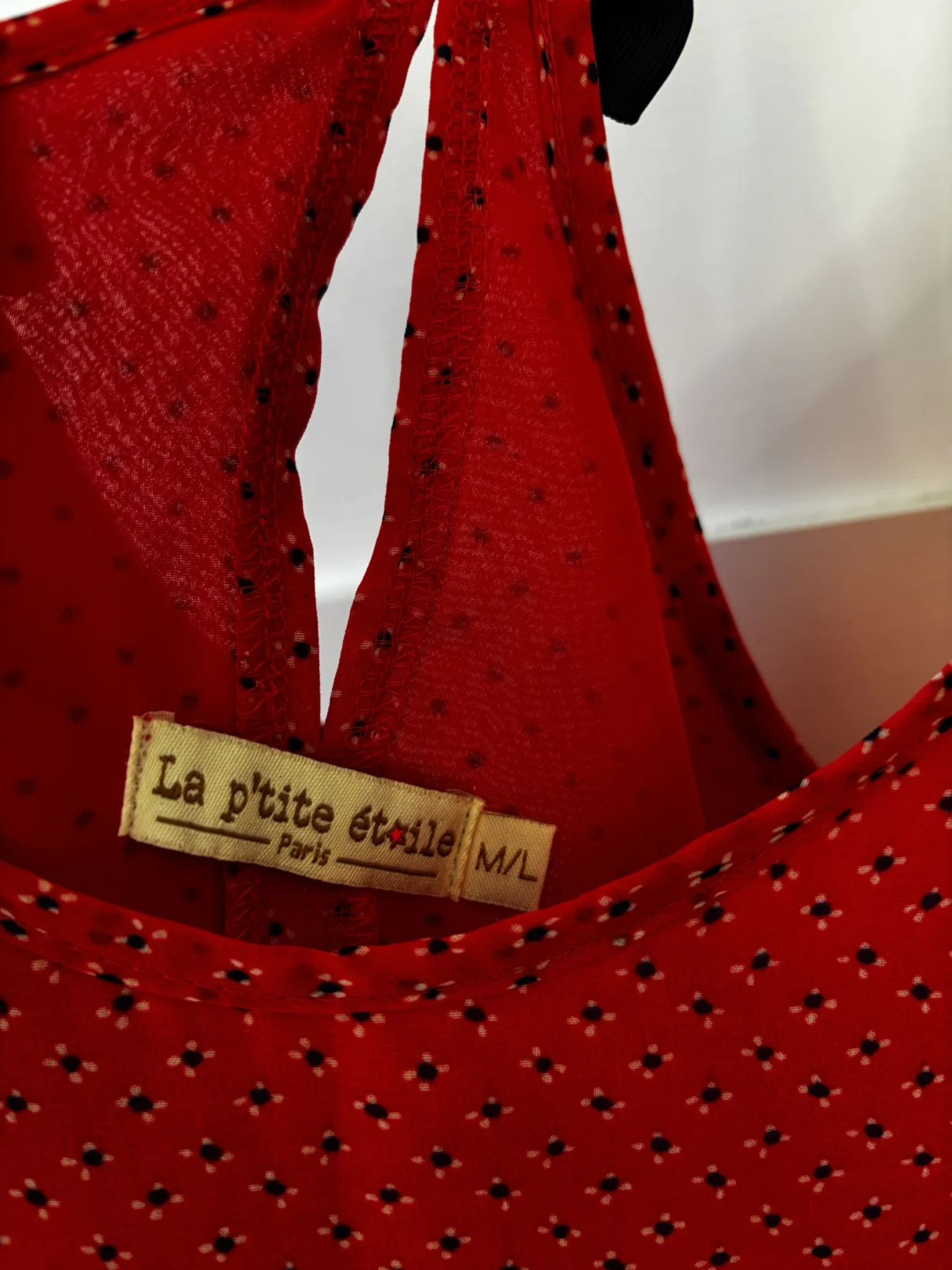 Image for 🌟Baisse de prix ♥️Haut rouge LA PETITE ÉTOILE
