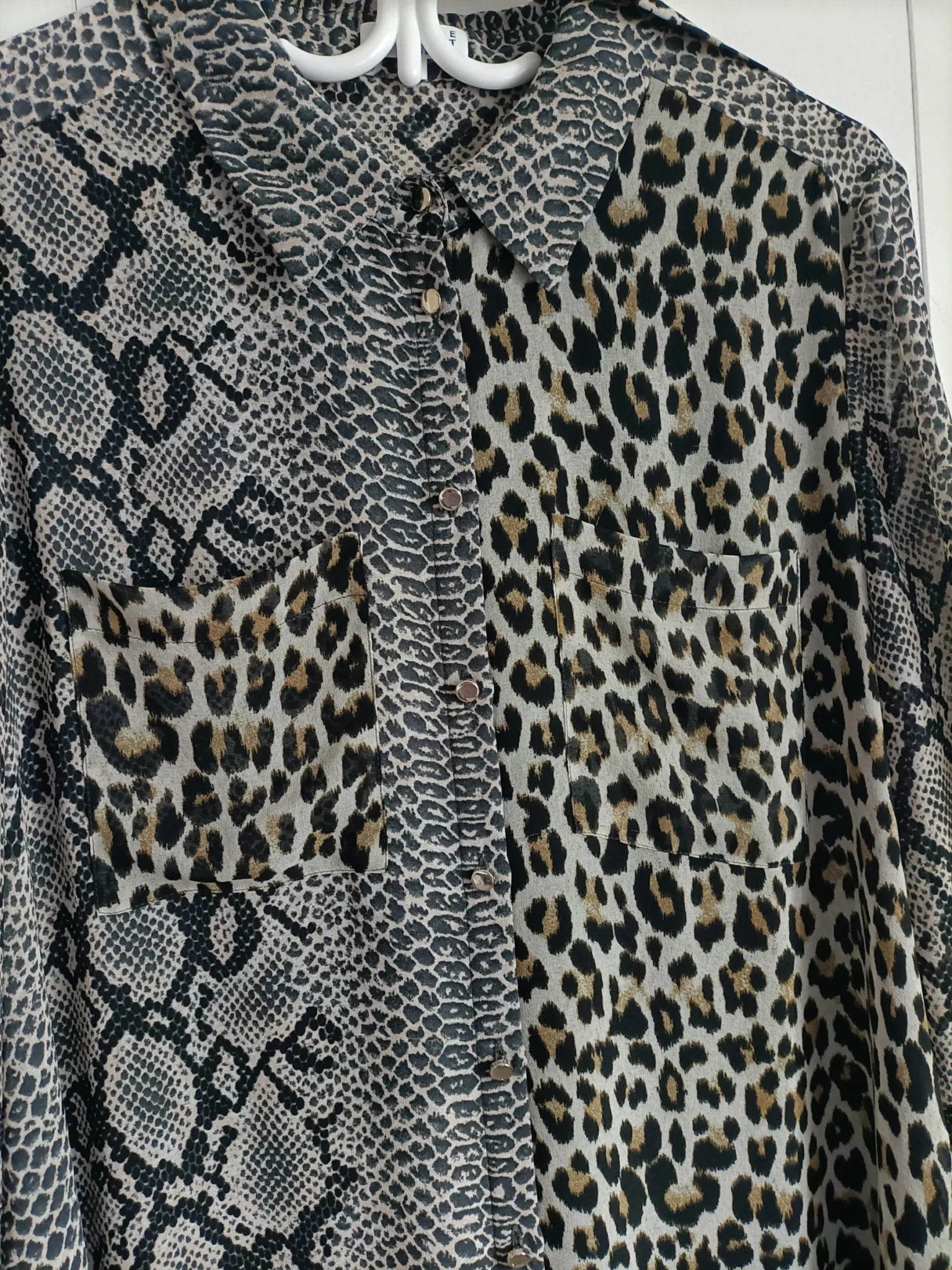 Image for Long printed dress