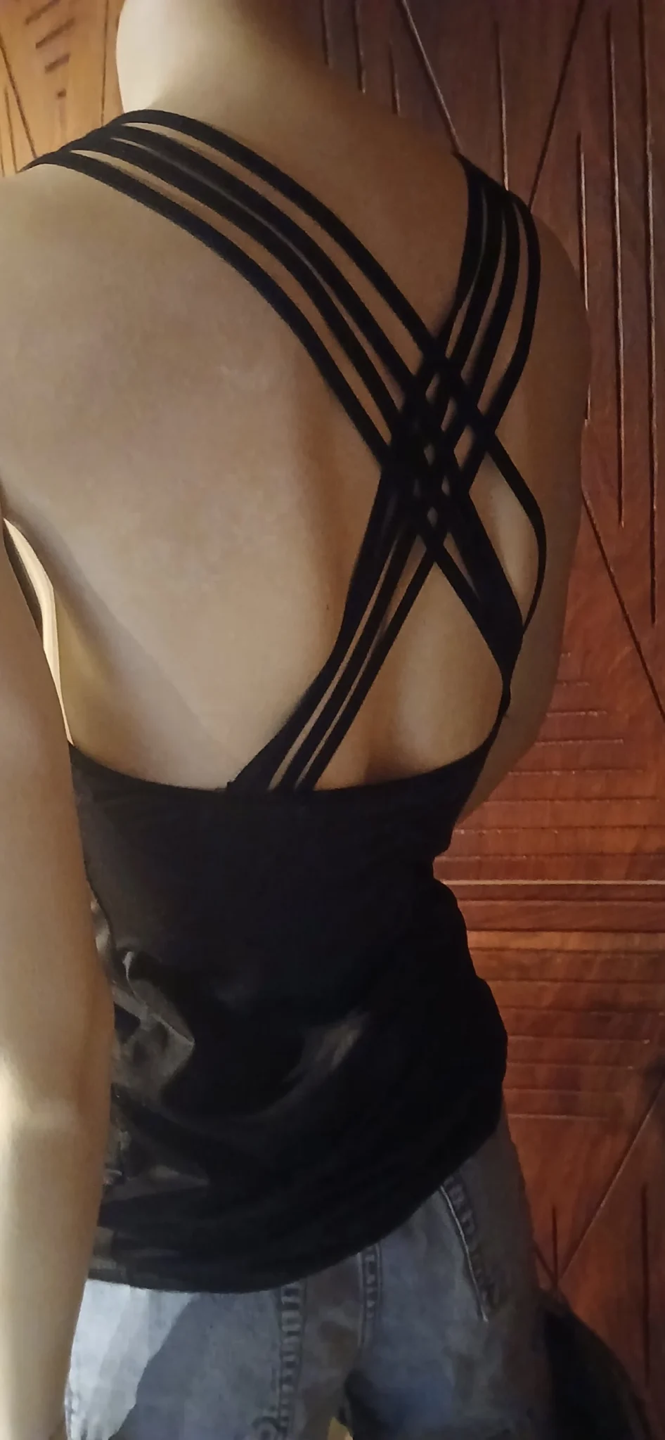 Image for Venus's criss-cross back top