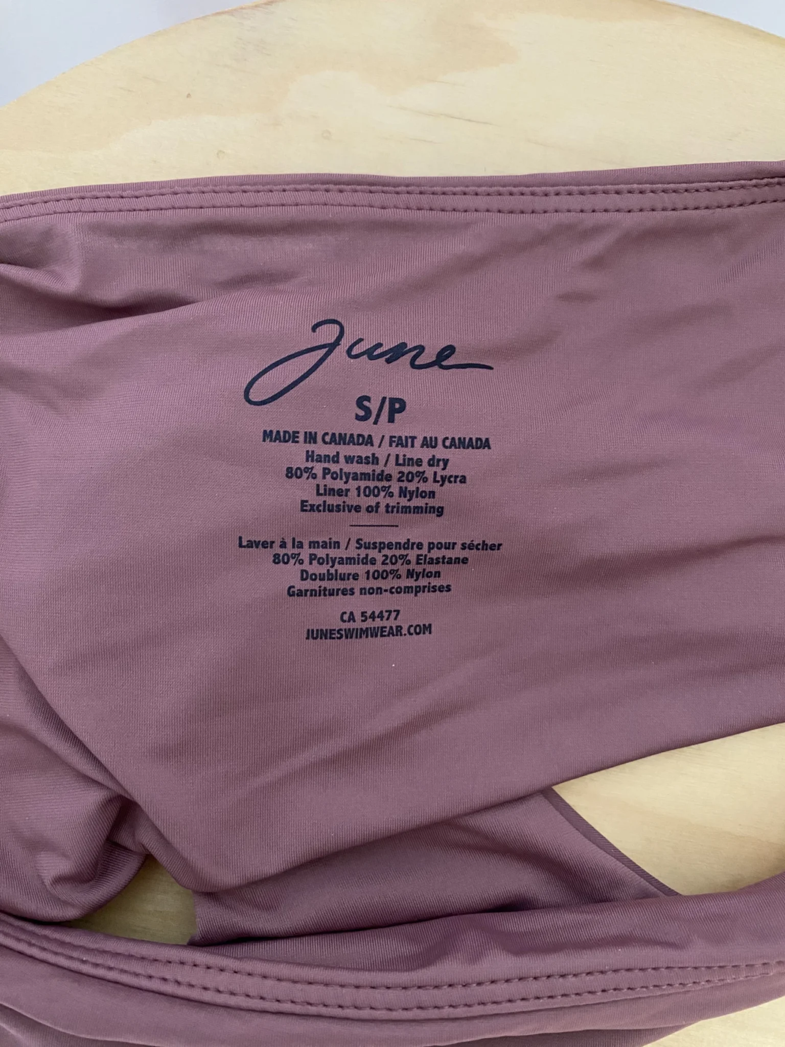 Image for June Swimwear bikini bottoms – SMALL