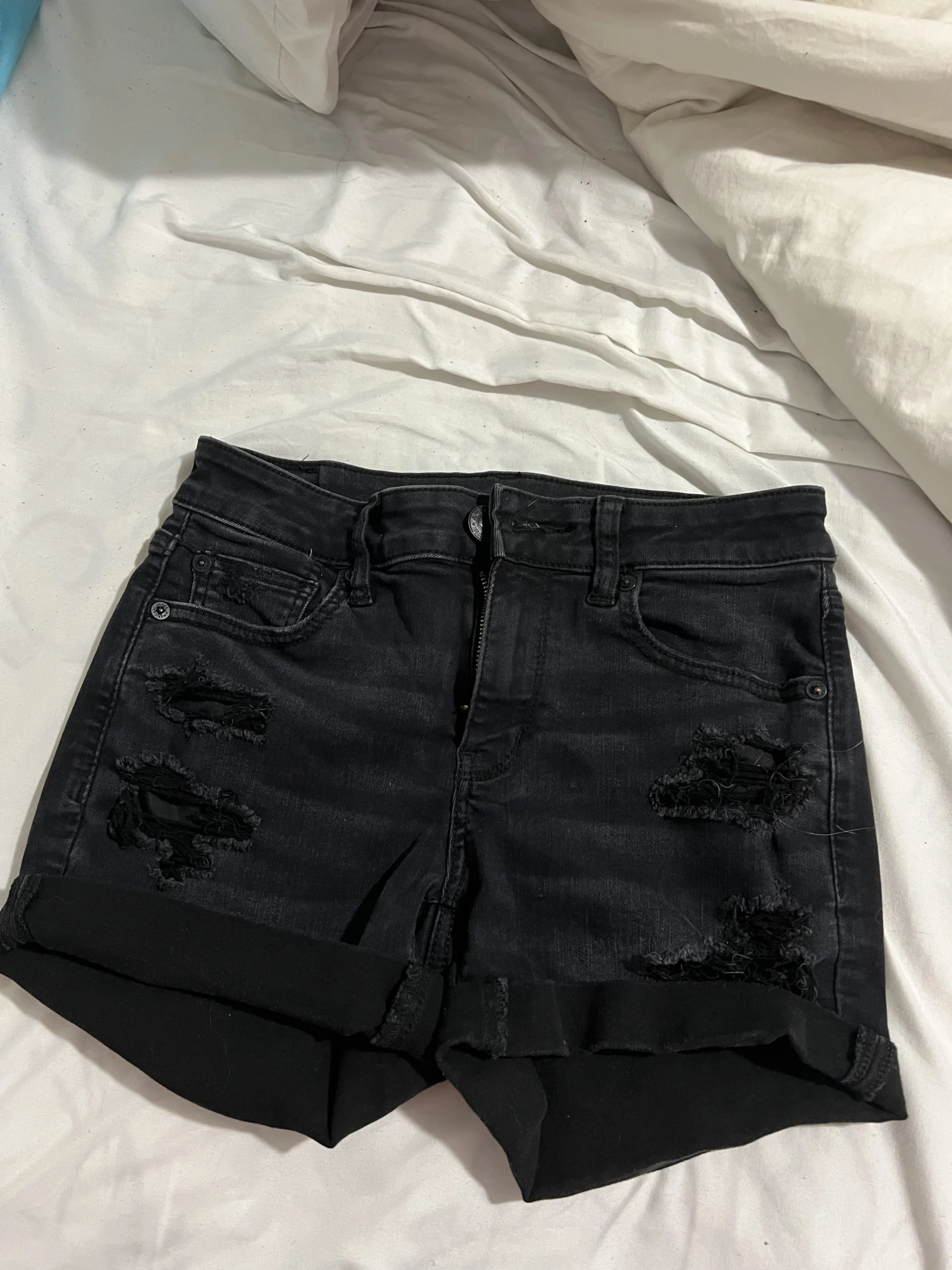 Short noir American Eagle American Eagle Outfitters seconde main