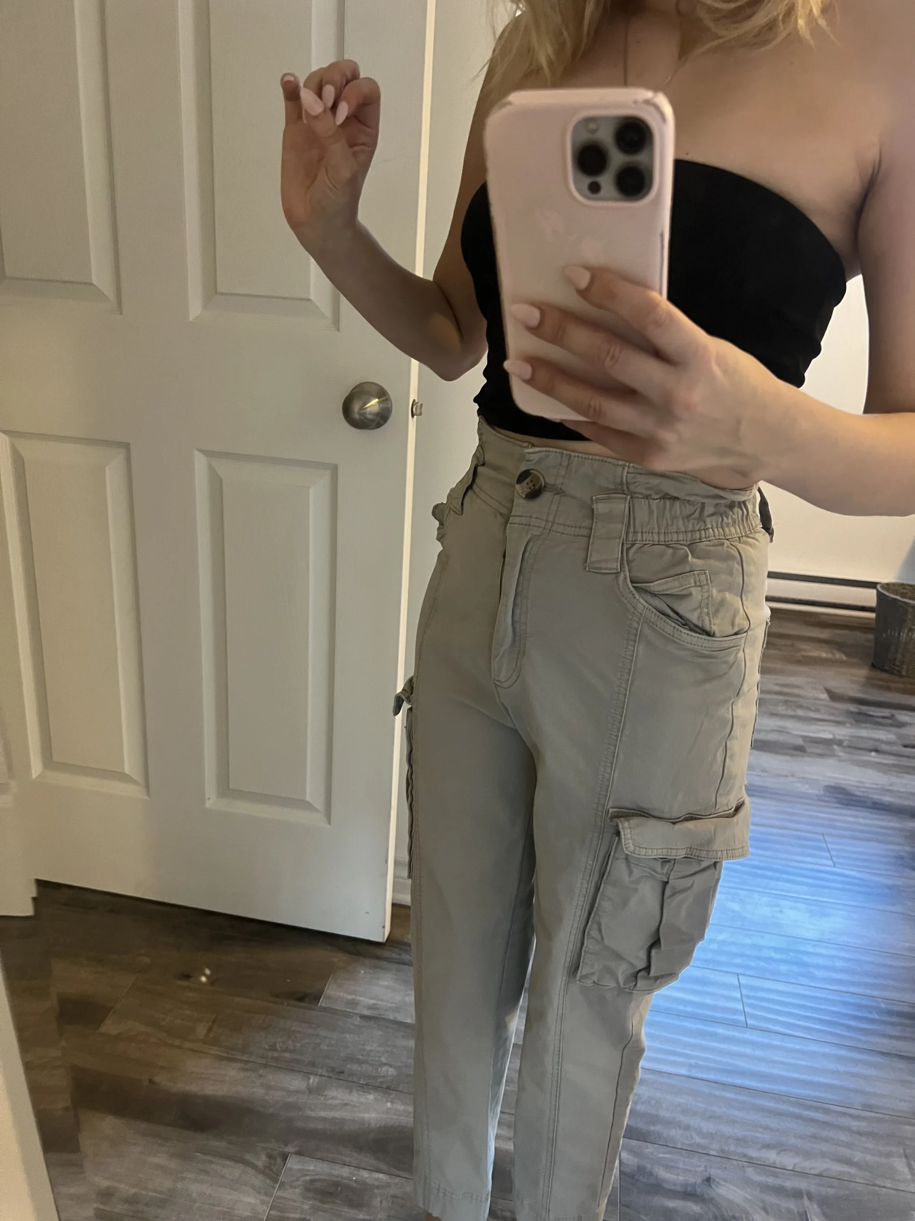 Pantalon cargo kaki H&M HM seconde main