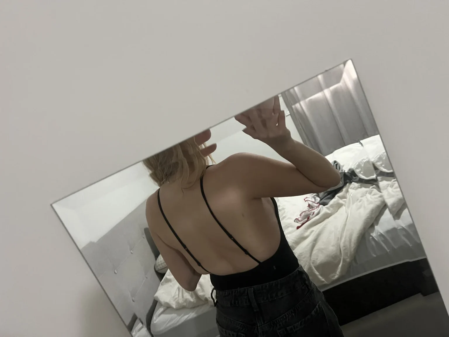 Image for Forever 21 black body open back