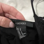 Thumbnail for Forever 21 black body open back