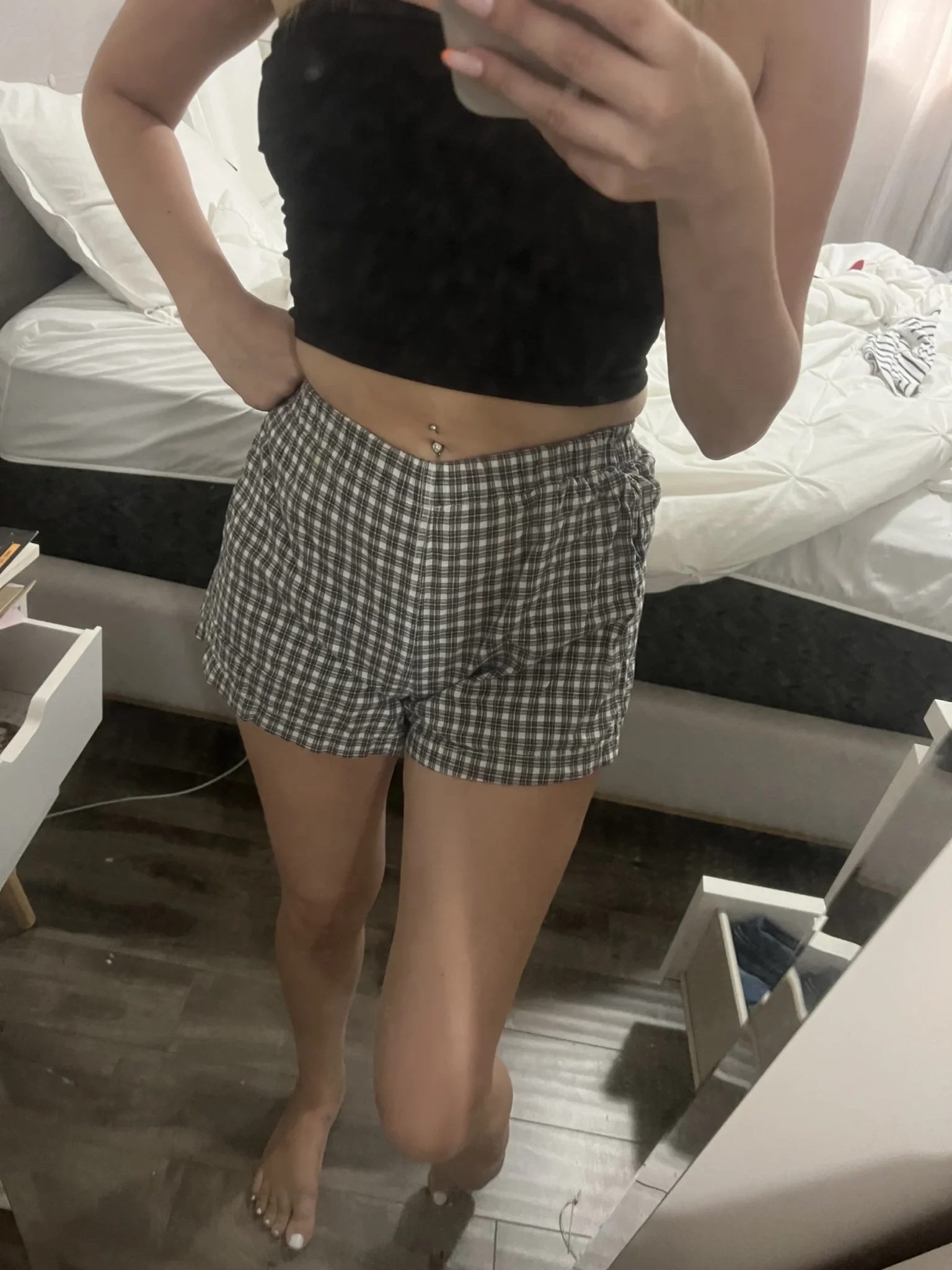 Featured image for Short noir et blanc Brandy Melville