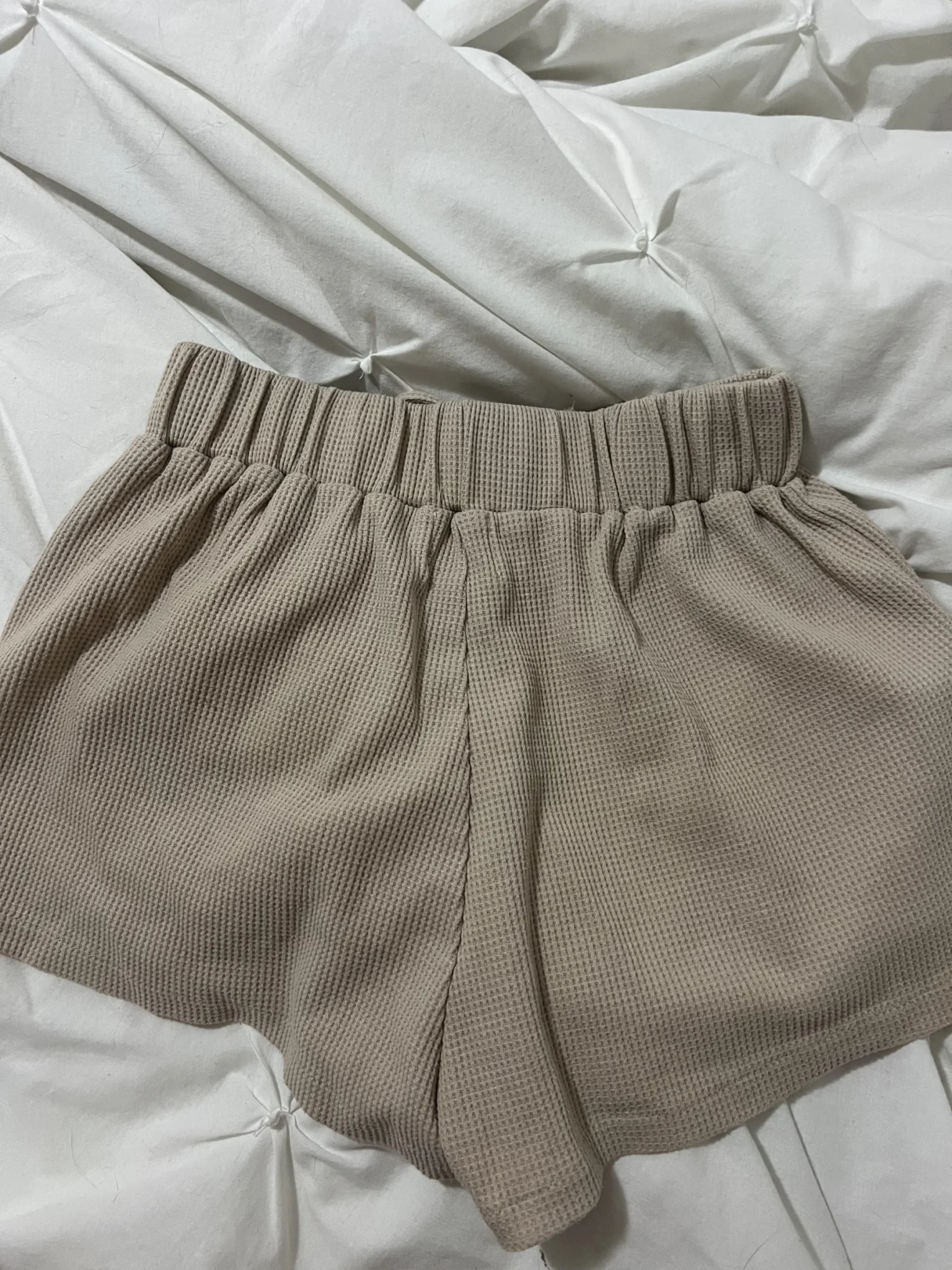 Image for Short en coton beige Princess Polly