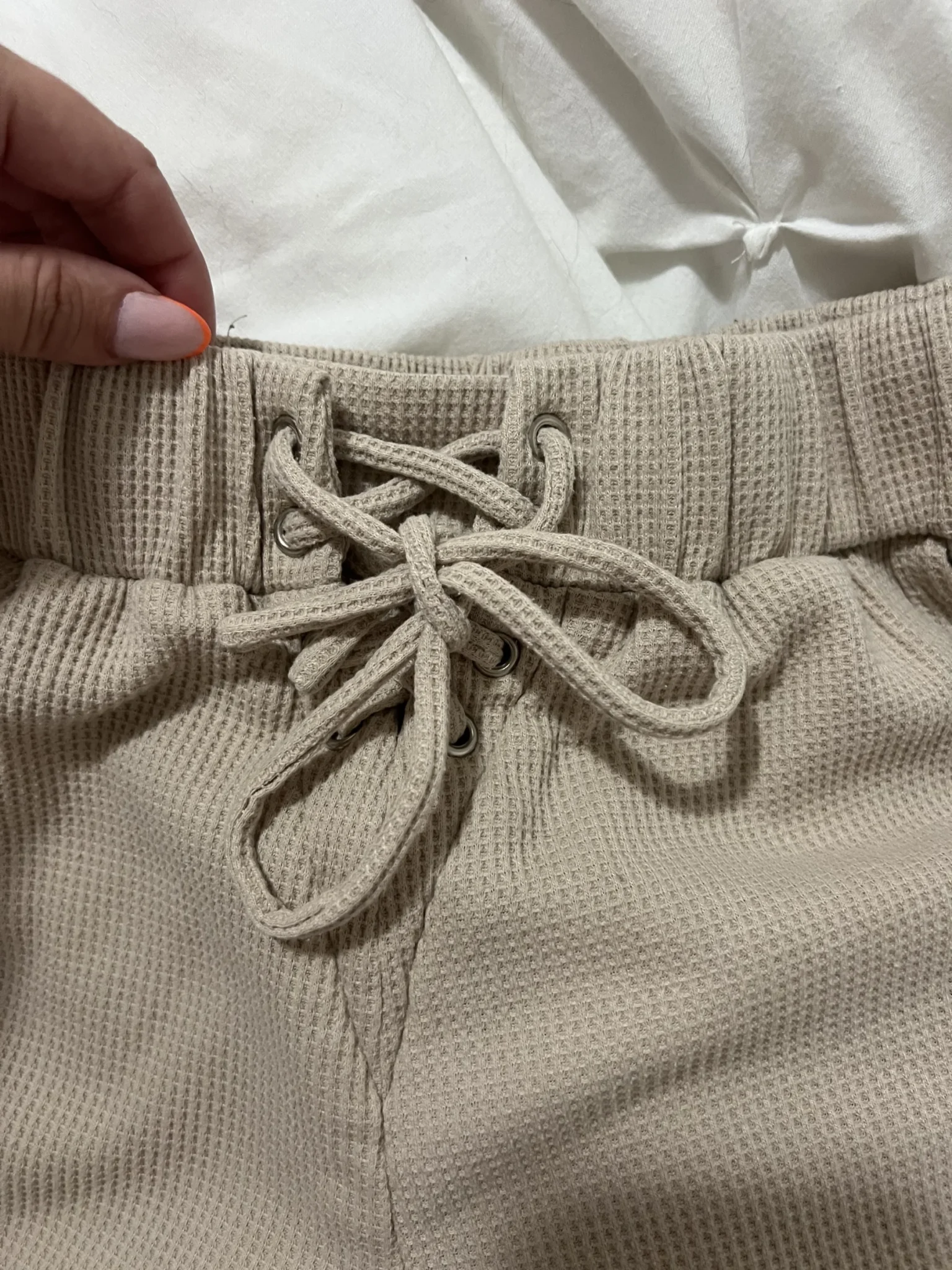 Image for Short en coton beige Princess Polly
