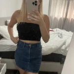 Featured thumbnail for Garage jeans skirt