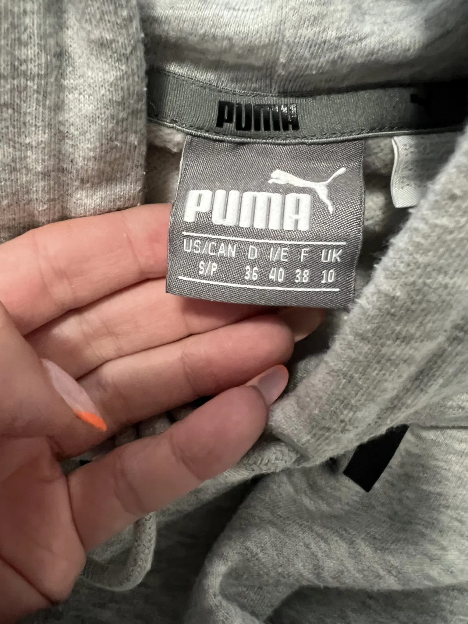 Image for Grey puma  sweat-shirt