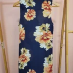 Thumbnail for Blouse fleurie mi-longue