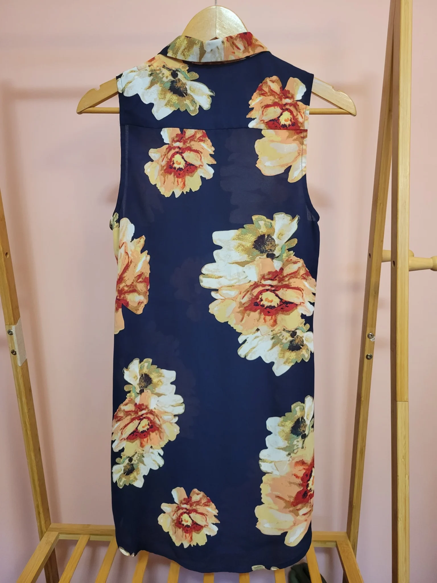 Image for Blouse fleurie mi-longue