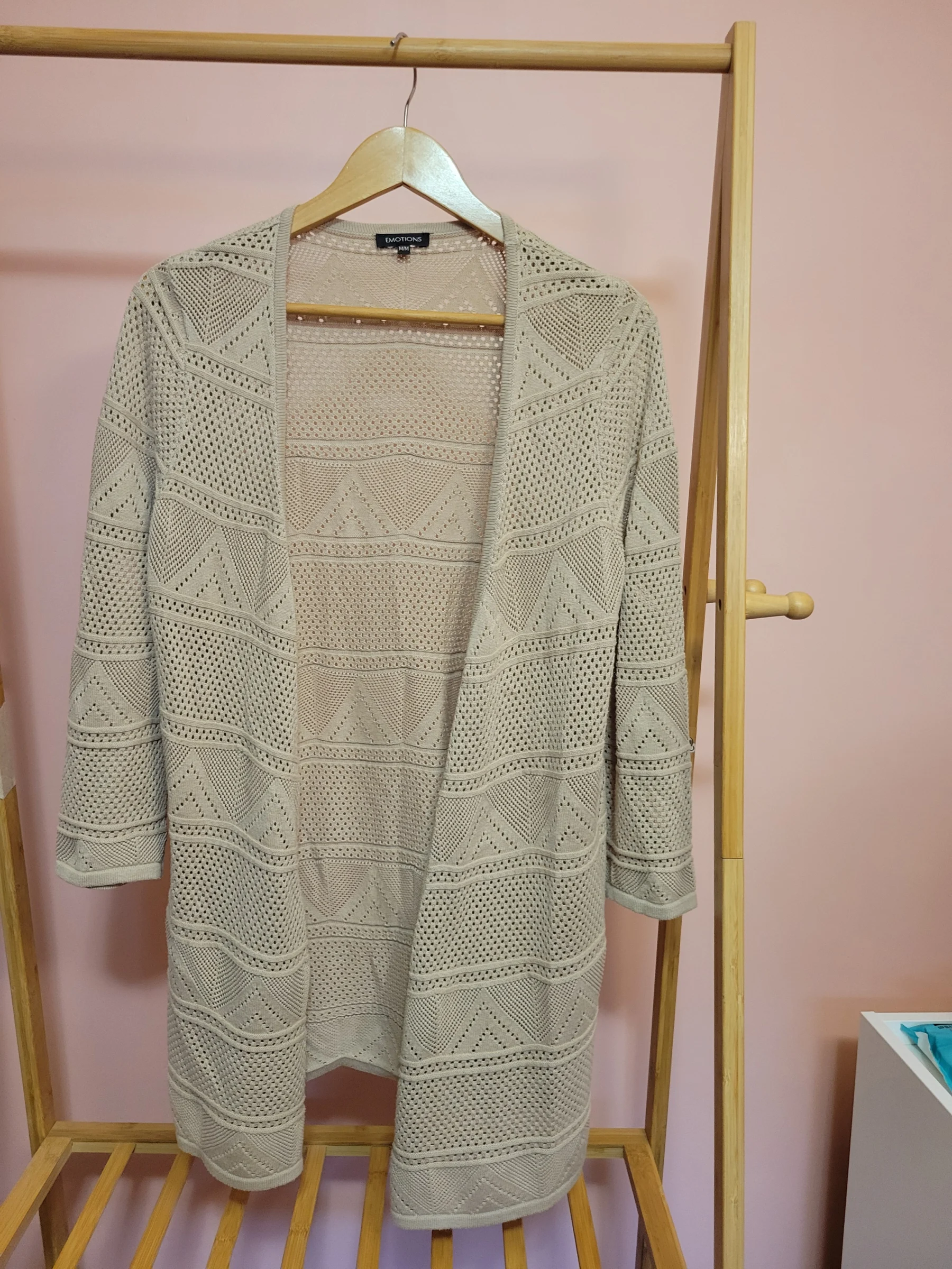 Cardigan beige *Autre seconde main