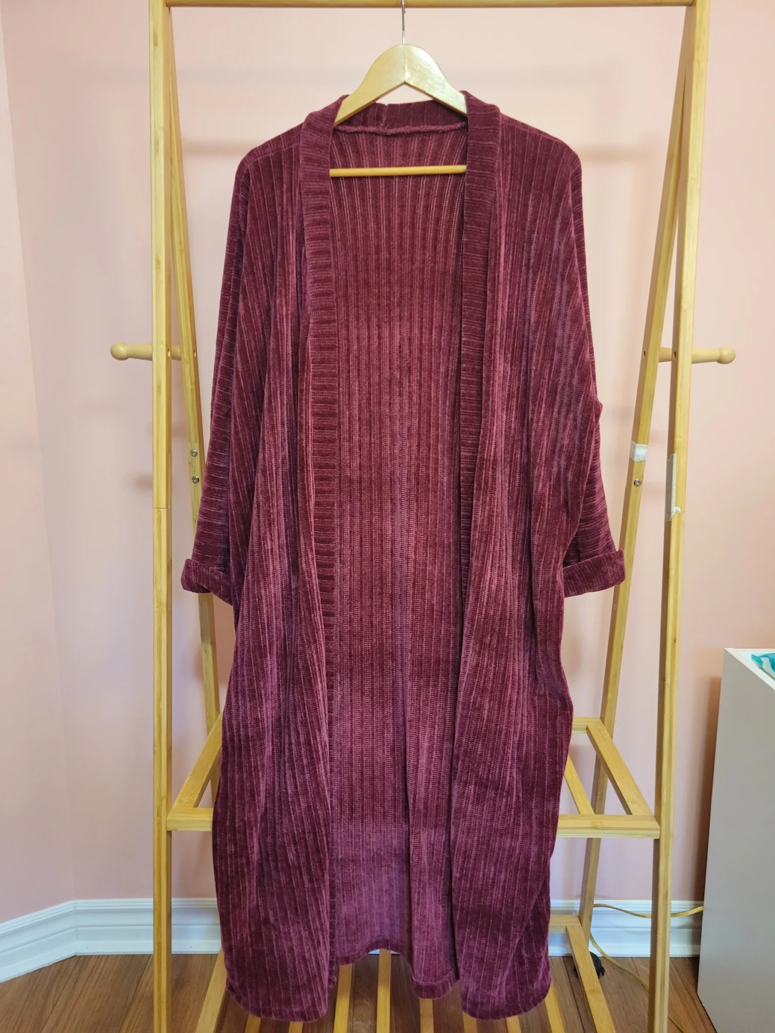 Image for Cardigan long en chenille