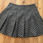 Featured thumbnail for Mad Cap England – Jupe noire et blanche à motif géométrique