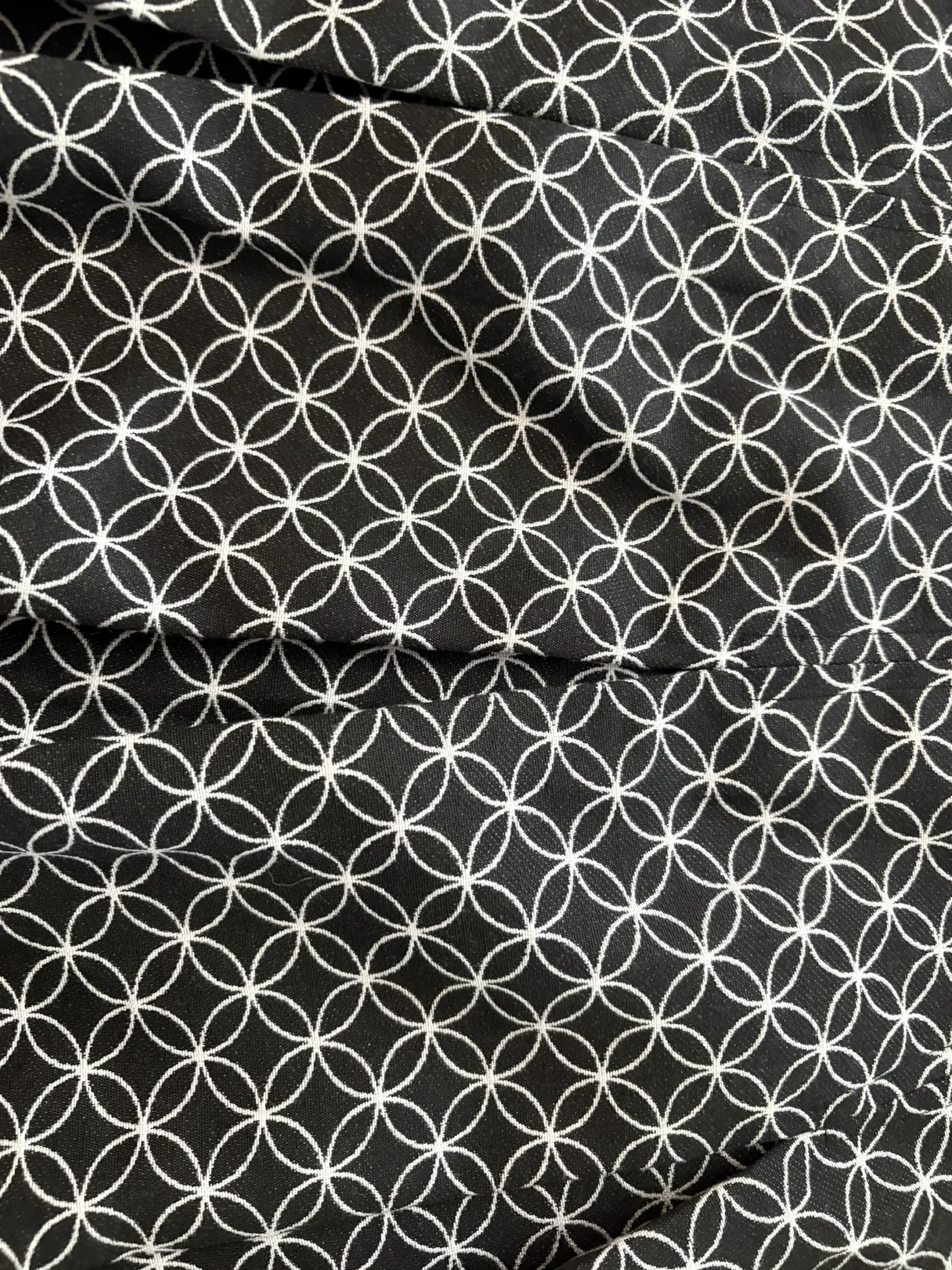 Image for Mad Cap England – Jupe noire et blanche à motif géométrique