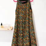 Featured thumbnail for Young Versace – Robe en soie 100 % Made in Italy – Imprimé floral