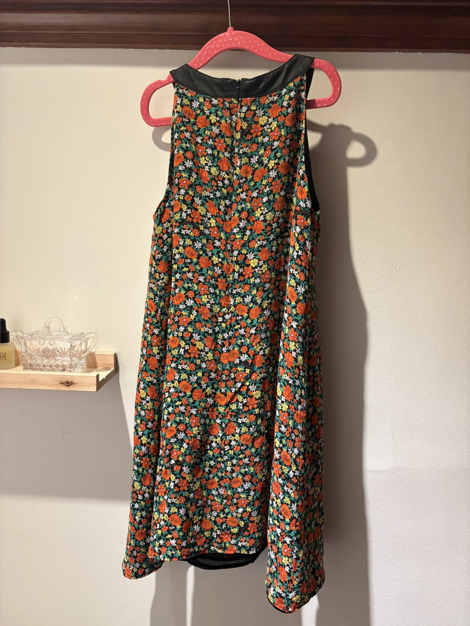 Image for Young Versace – Robe en soie 100 % Made in Italy – Imprimé floral