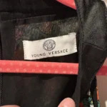 Thumbnail for Young Versace – Robe en soie 100 % Made in Italy – Imprimé floral