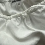 Thumbnail for Reformation white 100% linen shorts